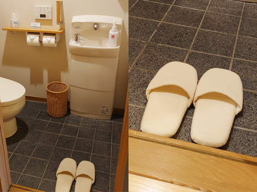 使い捨てスリッパ