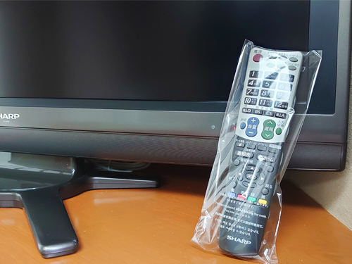 リモコン抗菌袋