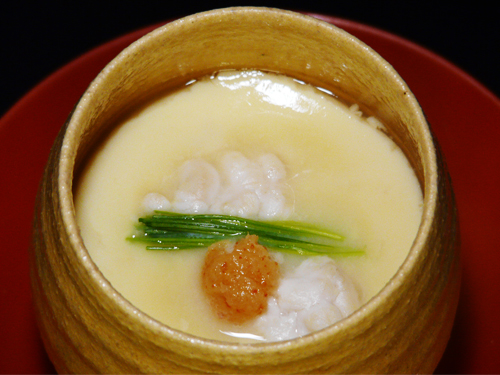 白子茶碗蒸し