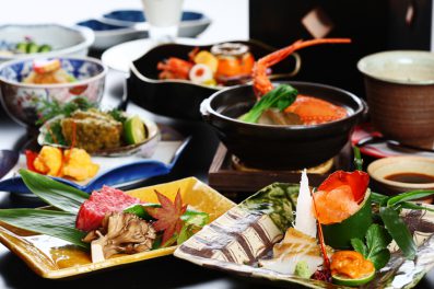 【お部屋食】<br>豪華食材の饗宴