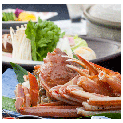 ずわい蟹鍋懐石