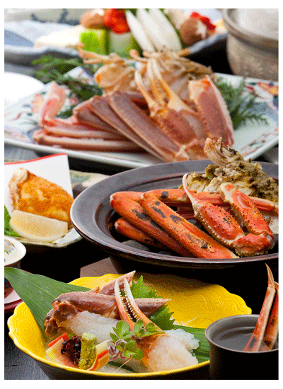 ずわい蟹づくし