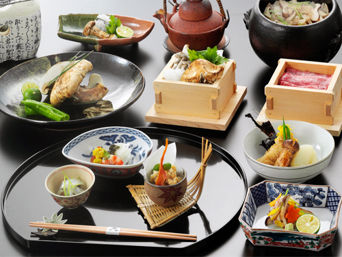 国内産松茸懐石