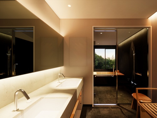 85平米洗面脱衣室